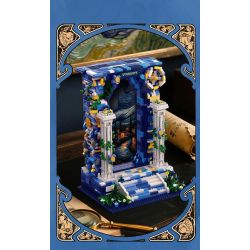 MOYU BLOCK MY97159 97159 CỔNG BẦU TRỜI ĐẦY SAO TƯỞNG TƯỢNG bộ đồ chơi xếp lắp ráp ghép mô hình Arts & Crafts 1745 khối