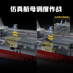 KEEPPLEY 23038 VŨ KHÍ MẠNH MẼ CỦA MỘT SỨC LỚN TÀU FUJIAN 1 952 bộ đồ chơi xếp lắp ráp ghép mô hình Military Army Quân Sự Bộ Đội 570 khối