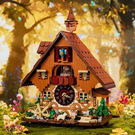 PANTASY 85027 BỘ SƯU TẬP RETRO CUCKOO ĐỒNG HỒ bộ đồ chơi xếp lắp ráp ghép mô hình Creator Sáng Tạo 3300 khối