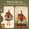 PANTASY 85027 BỘ SƯU TẬP RETRO CUCKOO ĐỒNG HỒ bộ đồ chơi xếp lắp ráp ghép mô hình Creator Sáng Tạo 3300 khối