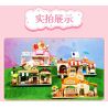 GUDI 51017D 51017A 51017B 51017C DREAM TOWN 4 STYLES SHIGUANG DESSERT SHOP XINGLUO COFFEE JIANYUE BOOKSTORE HAOCHA BAKING bộ đồ chơi xếp lắp ráp ghép mô hình 1254 khối