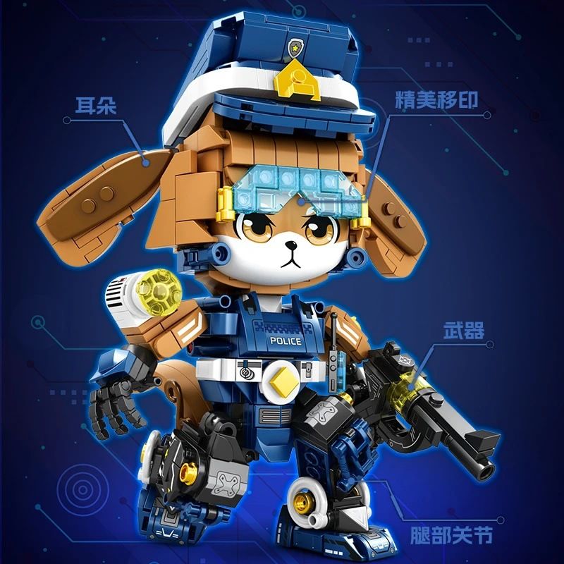 TOPTOYSGO 8820 MƯỜI HAI DẤU HIỆU HOÀNG ĐẠO THUNDER VÀ XU DOG bộ đồ chơi xếp lắp ráp ghép mô hình 550 khối