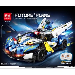 MINGDI LEIBAO 8716 XE THỂ THAO KẾ HOẠCH TƯƠNG LAI bộ đồ chơi xếp lắp ráp ghép mô hình Technic Kỹ Thuật Công Nghệ Cao Mô Hình Phương Tiện 323 khối