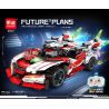 MINGDI LEIBAO 8717 XE THỂ THAO KẾ HOẠCH TƯƠNG LAI bộ đồ chơi xếp lắp ráp ghép mô hình Technic Kỹ Thuật Công Nghệ Cao Mô Hình Phương Tiện 341 khối