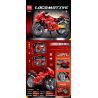 MINGDI LEIBAO K2205 2205 XE MÁY ĐẦU V4 250CC BẮT CHƯỚC bộ đồ chơi xếp lắp ráp ghép mô hình Technic Kỹ Thuật Công Nghệ Cao Mô Hình Phương Tiện 329 khối