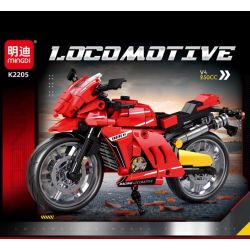 MINGDI LEIBAO K2205 2205 XE MÁY ĐẦU V4 250CC BẮT CHƯỚC bộ đồ chơi xếp lắp ráp ghép mô hình Technic Kỹ Thuật Công Nghệ Cao Mô Hình Phương Tiện 329 khối