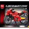 MINGDI LEIBAO K2205 2205 XE MÁY ĐẦU V4 250CC BẮT CHƯỚC bộ đồ chơi xếp lắp ráp ghép mô hình Technic Kỹ Thuật Công Nghệ Cao Mô Hình Phương Tiện 329 khối