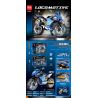 MINGDI LEIBAO K2206 2206 XE MÁY ĐẦU CRF 300CC 4500RR ĐUA bộ đồ chơi xếp lắp ráp ghép mô hình Technic Kỹ Thuật Công Nghệ Cao Mô Hình Phương Tiện 341 khối
