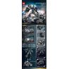 MINGDI LEIBAO K2225 2225 CẢNH SÁT ĐẶC BIỆT XE BỌC THÉP MECHA bộ đồ chơi xếp lắp ráp ghép mô hình Military Army ARMORED CAR MECHA Quân Sự Bộ Đội 458 khối