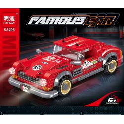 MINGDI LEIBAO K3205 3205 ĐUA XE bộ đồ chơi xếp lắp ráp ghép mô hình Racers Đua Tốc Độ 323 khối