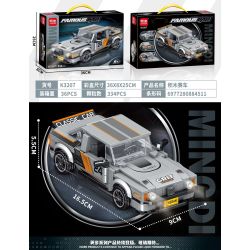 MINGDI LEIBAO K3207 3207 ĐUA XE bộ đồ chơi xếp lắp ráp ghép mô hình Racers Đua Tốc Độ 334 khối
