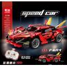 MINGDI LEIBAO 8738 ĐUA XE bộ đồ chơi xếp lắp ráp ghép mô hình Technic Kỹ Thuật Công Nghệ Cao Mô Hình Phương Tiện 337 khối