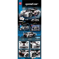 MINGDI LEIBAO 8740 ĐUA XE bộ đồ chơi xếp lắp ráp ghép mô hình Technic Kỹ Thuật Công Nghệ Cao Mô Hình Phương Tiện 310 khối