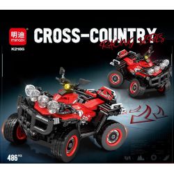 MINGDI LEIBAO K2185 2185 XE VUNG MỌI ĐỊA HÌNH bộ đồ chơi xếp lắp ráp ghép mô hình Technic Kỹ Thuật Công Nghệ Cao Mô Hình Phương Tiện 486 khối