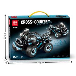 MINGDI LEIBAO K2186 2186 XE VUNG MỌI ĐỊA HÌNH bộ đồ chơi xếp lắp ráp ghép mô hình Technic Kỹ Thuật Công Nghệ Cao Mô Hình Phương Tiện 494 khối