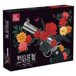 JIESTAR JJ9218 9218 FLAME DANCE FANTASY ROSE REVOLVER bộ đồ chơi xếp lắp ráp ghép mô hình Military Army Quân Sự Bộ Đội 631 khối