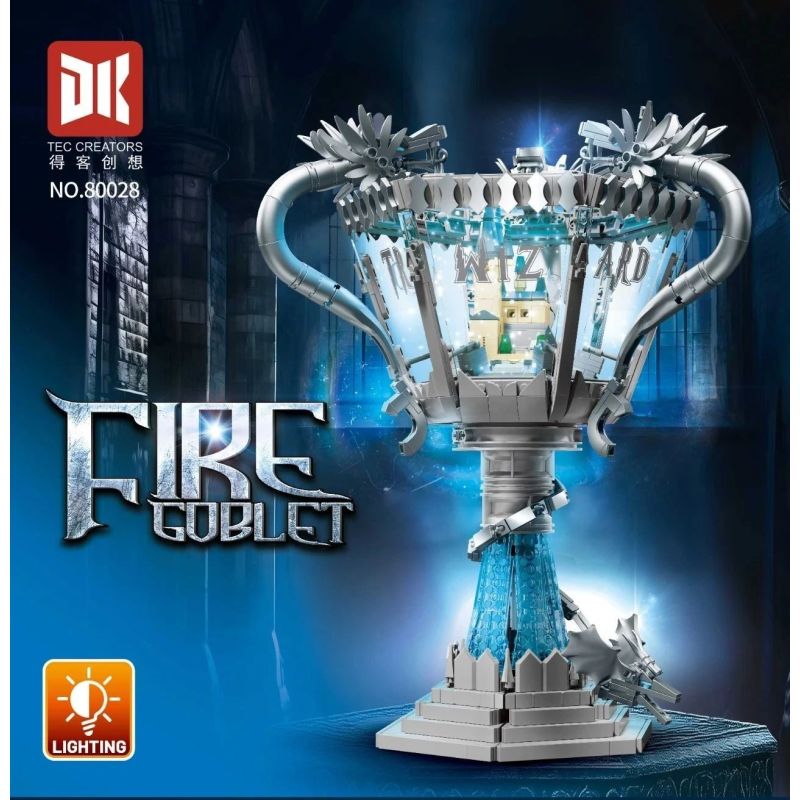 DK 80028 CỐC NGỌN LỬA bộ đồ chơi xếp lắp ráp ghép mô hình Harry Potter Chú Bé Phù Thủy 1169 khối