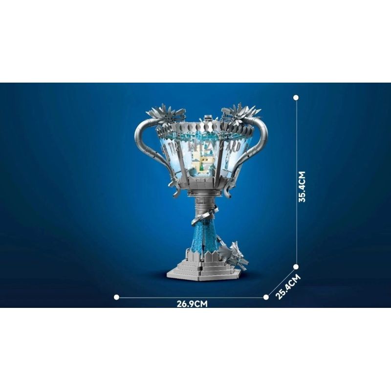 DK 80028 CỐC NGỌN LỬA bộ đồ chơi xếp lắp ráp ghép mô hình Harry Potter Chú Bé Phù Thủy 1169 khối