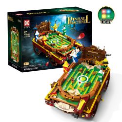 DK 80030 TRẠM PINBALL QUIDDITCH bộ đồ chơi xếp lắp ráp ghép mô hình Harry Potter PINBALL MACHINE Chú Bé Phù Thủy 2240 khối