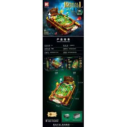 DK 80030 TRẠM PINBALL QUIDDITCH bộ đồ chơi xếp lắp ráp ghép mô hình Harry Potter PINBALL MACHINE Chú Bé Phù Thủy 2240 khối