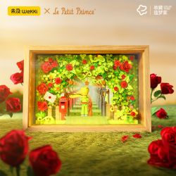 WEKKI 518301 HOÀNG TỬ NHỎ 5000 HOA HỒNG ABYSS FANTASY (SECRET GARDEN MAGIC MIRROR) bộ đồ chơi xếp lắp ráp ghép mô hình Movie & Game Phim Và Trò Chơi