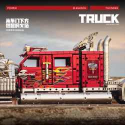 EIKEE Y18066 18066 THOR 24 XE TẢI HẠNG NẶNG bộ đồ chơi xếp lắp ráp ghép mô hình Technic THOR 24 HEAVY TRUCKS Kỹ Thuật Công Nghệ Cao Mô Hình Phương Tiện 3485 khối