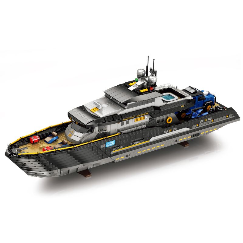 REOBRIX 66103 DU THUYỀN SANG TRỌNG bộ đồ chơi xếp lắp ráp ghép mô hình Creator LUXURY YACHT Sáng Tạo 4421 khối
