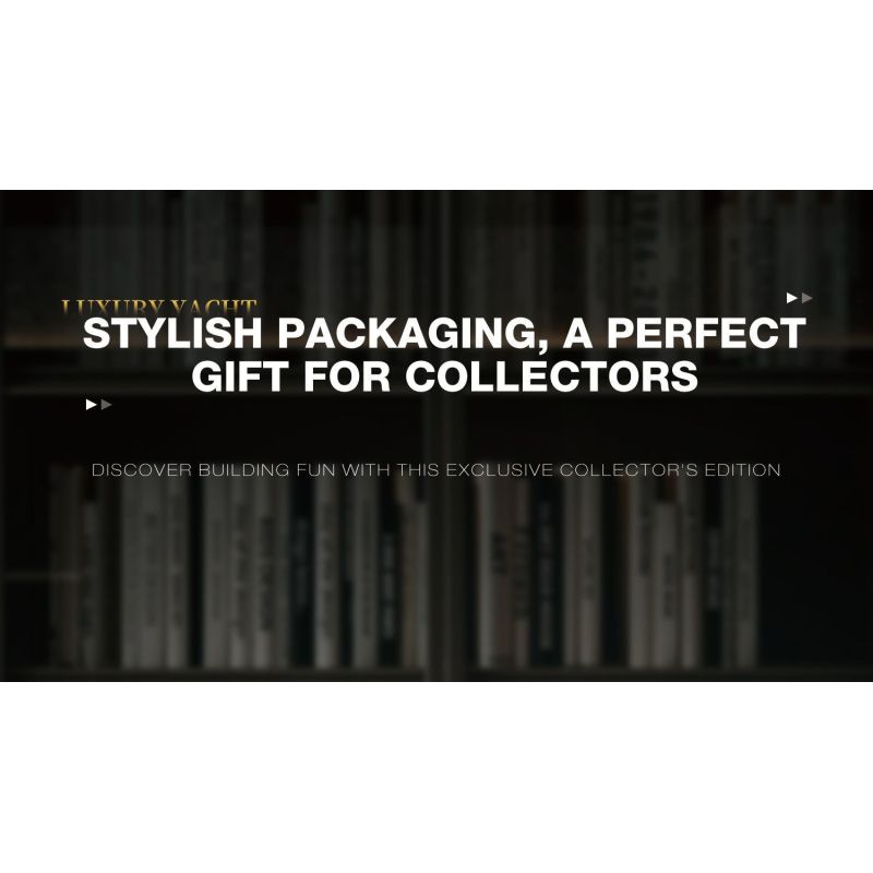 REOBRIX 66103 DU THUYỀN SANG TRỌNG bộ đồ chơi xếp lắp ráp ghép mô hình Creator LUXURY YACHT Sáng Tạo 4421 khối