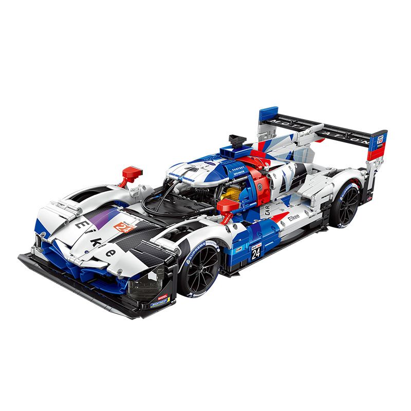 EIKEE Y18082 Xếp hình lắp ráp ghép mô hình BMW M Hybrid V8 Le Mans Racing 1: 8