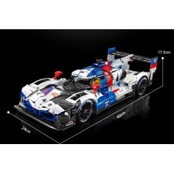 EIKEE Y18082 18082 BMW HYBRID V8 LE MANS RACING 1 tỷ lệ 1:8 bộ đồ chơi xếp lắp ráp ghép mô hình Technic Kỹ Thuật Công Nghệ Cao Mô Hình Phương Tiện 3507 khối