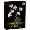 BEAUTY AND 13113 QIDELAN bộ đồ chơi xếp lắp ráp ghép mô hình Creator CYMBIDIUM Sáng Tạo 736 khối