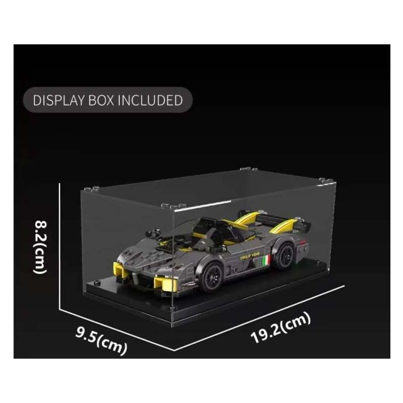 MouldKing 27092 Mould King 27092 PAGANI HUAYRA bộ đồ chơi xếp lắp ráp ghép mô hình Speed Champions Racing Cars Đua Xe Công Thức 390 khối