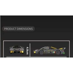 MouldKing 27092 Mould King 27092 PAGANI HUAYRA bộ đồ chơi xếp lắp ráp ghép mô hình Speed Champions Racing Cars Đua Xe Công Thức 390 khối