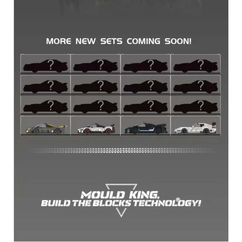 MouldKing 27092 Mould King 27092 PAGANI HUAYRA bộ đồ chơi xếp lắp ráp ghép mô hình Speed Champions Racing Cars Đua Xe Công Thức 390 khối