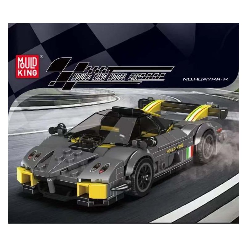 MouldKing 27092 Mould King 27092 PAGANI HUAYRA bộ đồ chơi xếp lắp ráp ghép mô hình Speed Champions Racing Cars Đua Xe Công Thức 390 khối