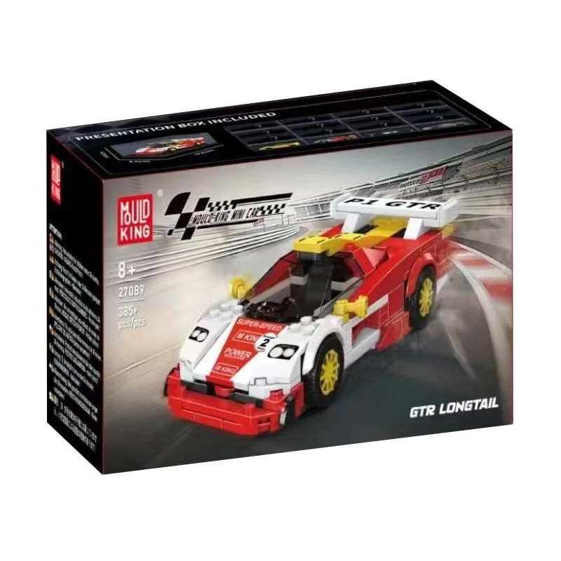 MouldKing 27089 Mould King 27089 MCLAREN F1 GTR DÀI bộ đồ chơi xếp lắp ráp ghép mô hình Speed Champions Racing Cars GTR LONGTAIL Đua Xe Công Thức 385 khối
