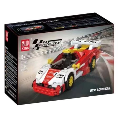 MouldKing 27089 Mould King 27089 MCLAREN F1 GTR DÀI bộ đồ chơi xếp lắp ráp ghép mô hình Speed Champions Racing Cars GTR LONGTAIL Đua Xe Công Thức 385 khối