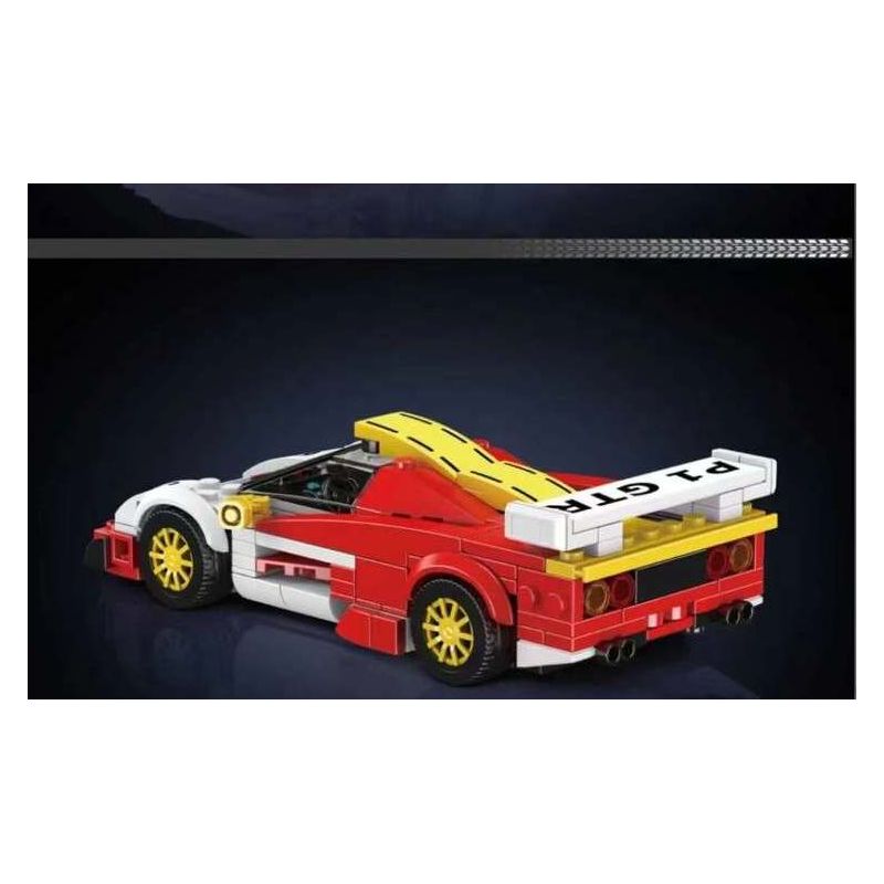 MouldKing 27089 Mould King 27089 MCLAREN F1 GTR DÀI bộ đồ chơi xếp lắp ráp ghép mô hình Speed Champions Racing Cars GTR LONGTAIL Đua Xe Công Thức 385 khối