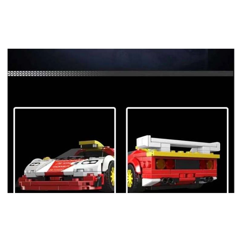 MouldKing 27089 Mould King 27089 MCLAREN F1 GTR DÀI bộ đồ chơi xếp lắp ráp ghép mô hình Speed Champions Racing Cars GTR LONGTAIL Đua Xe Công Thức 385 khối