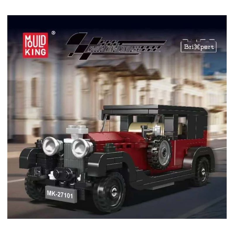 MouldKing 27101 Mould King 27101 BENTLEY 8 LÍT CHIẾC XE CỔ ĐIỂN SANG TRỌNG bộ đồ chơi xếp lắp ráp ghép mô hình Speed Champions Racing Cars BENTLEY 8 LITRE SUPER LUXURY CAR Đua Xe Công Thức 319 khối