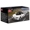 MouldKing 27102 Mould King 27102 BUGATTI TOURBILLON SUPERCAR bộ đồ chơi xếp lắp ráp ghép mô hình Speed Champions Racing Cars BUGATTI TOURBILLON HYBRID SPORTS CAR Đua Xe Công Thức 351 khối