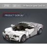 MouldKing 27102 Mould King 27102 BUGATTI TOURBILLON SUPERCAR bộ đồ chơi xếp lắp ráp ghép mô hình Speed Champions Racing Cars BUGATTI TOURBILLON HYBRID SPORTS CAR Đua Xe Công Thức 351 khối