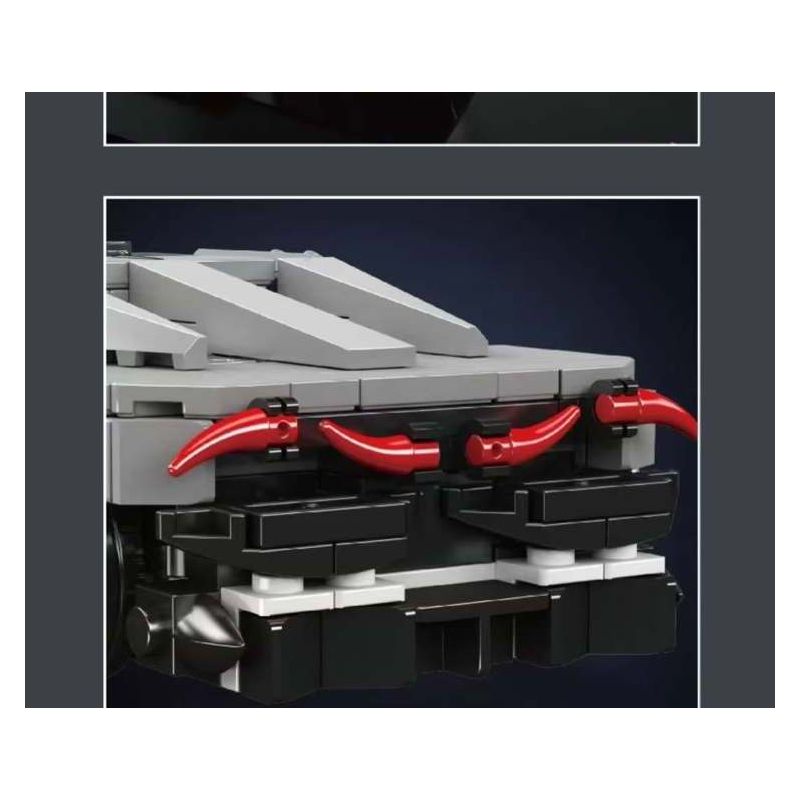 MouldKing 27102 Mould King 27102 BUGATTI TOURBILLON SUPERCAR bộ đồ chơi xếp lắp ráp ghép mô hình Speed Champions Racing Cars BUGATTI TOURBILLON HYBRID SPORTS CAR Đua Xe Công Thức 351 khối