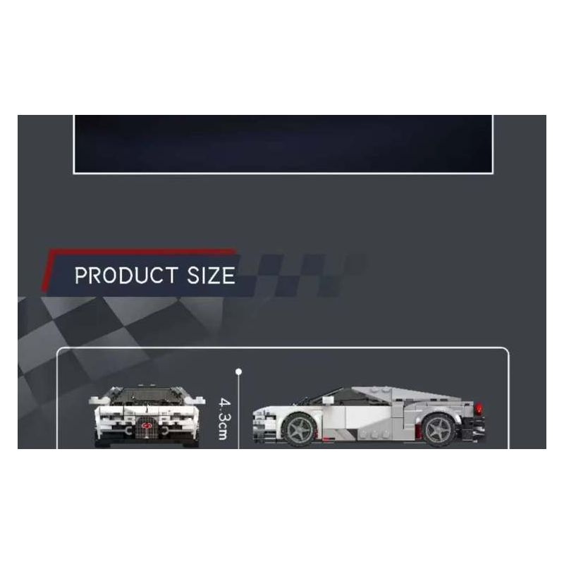 MouldKing 27102 Mould King 27102 BUGATTI TOURBILLON SUPERCAR bộ đồ chơi xếp lắp ráp ghép mô hình Speed Champions Racing Cars BUGATTI TOURBILLON HYBRID SPORTS CAR Đua Xe Công Thức 351 khối