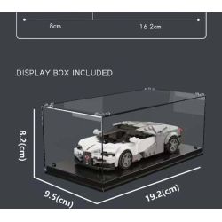 MouldKing 27102 Mould King 27102 BUGATTI TOURBILLON SUPERCAR bộ đồ chơi xếp lắp ráp ghép mô hình Speed Champions Racing Cars BUGATTI TOURBILLON HYBRID SPORTS CAR Đua Xe Công Thức 351 khối