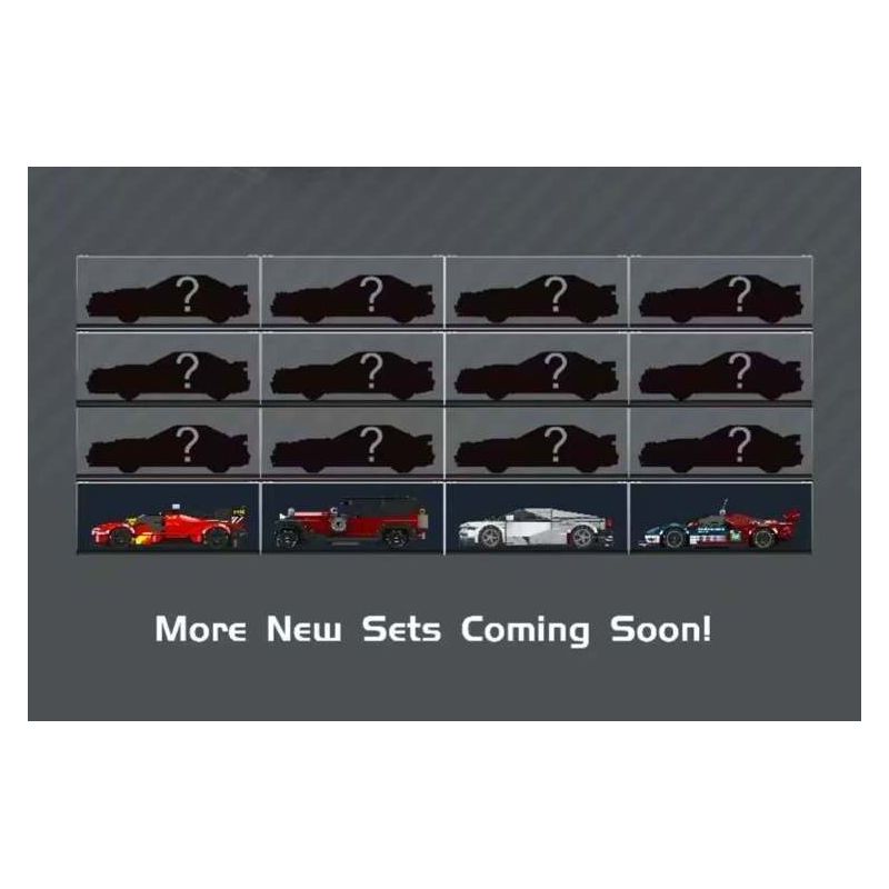 MouldKing 27102 Mould King 27102 BUGATTI TOURBILLON SUPERCAR bộ đồ chơi xếp lắp ráp ghép mô hình Speed Champions Racing Cars BUGATTI TOURBILLON HYBRID SPORTS CAR Đua Xe Công Thức 351 khối