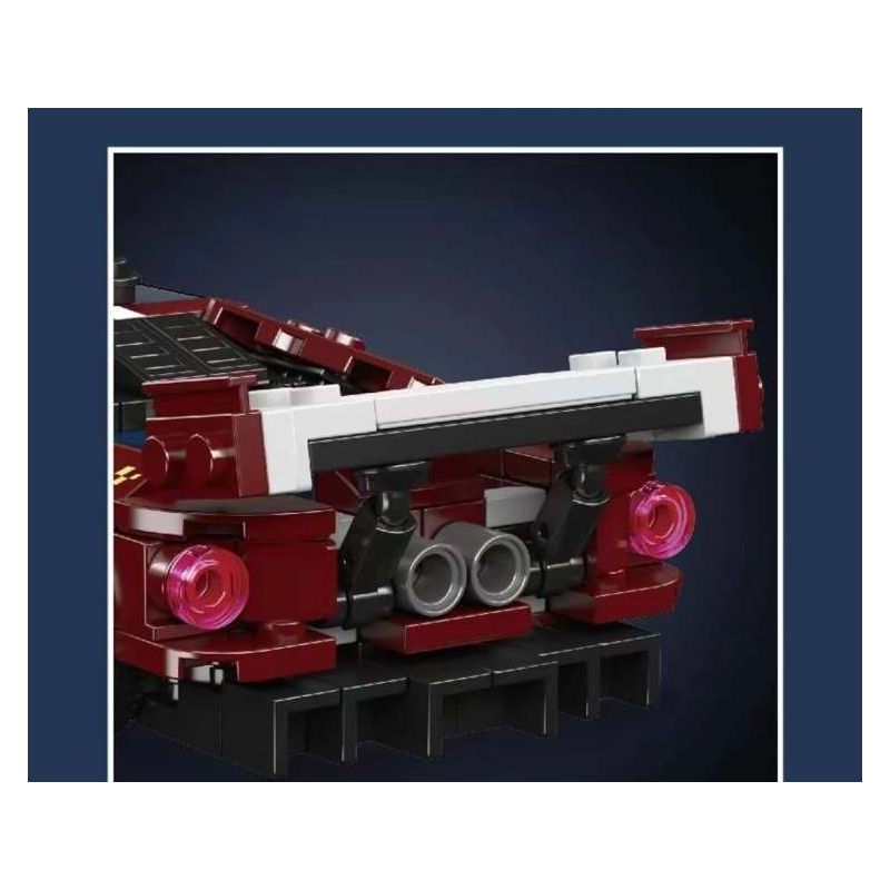 MouldKing 27103 Mould King 27103 LE MANS CHAMPION 2016 FORD GT RACING XE bộ đồ chơi xếp lắp ráp ghép mô hình Speed Champions Racing Cars GT2016 LEMANS ENDURANCE RACING CAR Đua Xe Công Thức 347 khối