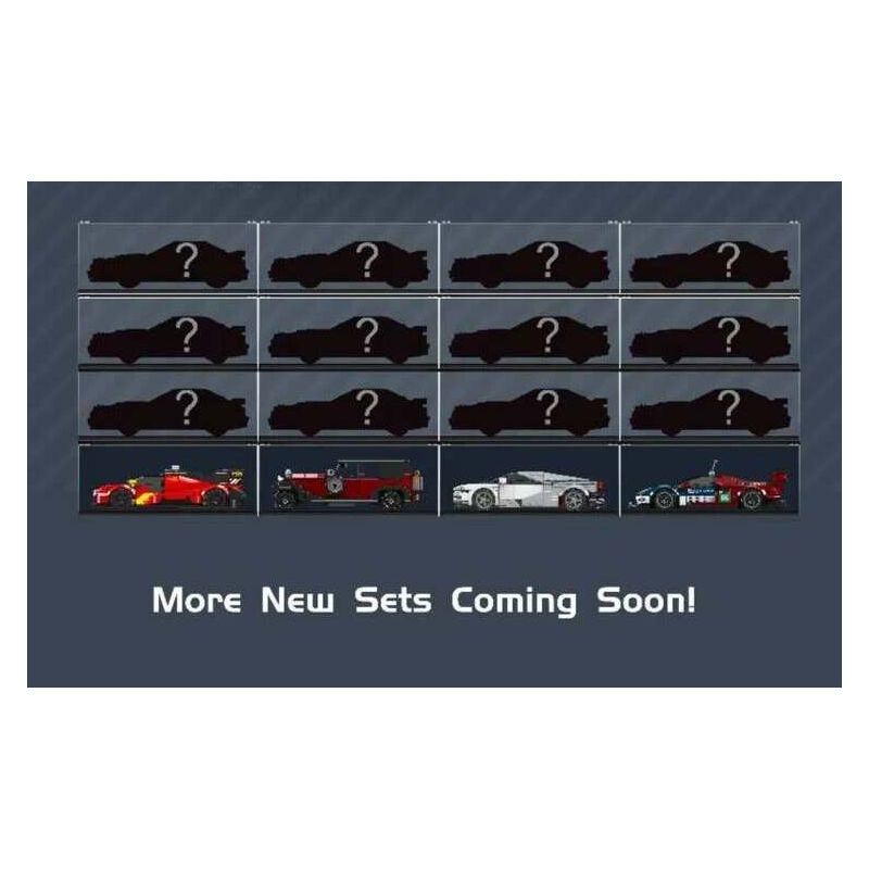 MouldKing 27103 Mould King 27103 LE MANS CHAMPION 2016 FORD GT RACING XE bộ đồ chơi xếp lắp ráp ghép mô hình Speed Champions Racing Cars GT2016 LEMANS ENDURANCE RACING CAR Đua Xe Công Thức 347 khối