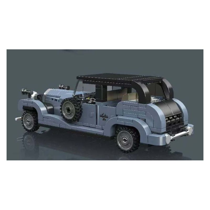 MouldKing 27104 Mould King 27104 CHIẾC XE CỔ ĐIỂN ROLLS-ROYCE PHANTOM III bộ đồ chơi xếp lắp ráp ghép mô hình Speed Champions Racing Cars ROLLS ROYCE PHANTOM III MULLINER Đua Xe Công Thức 347 khối