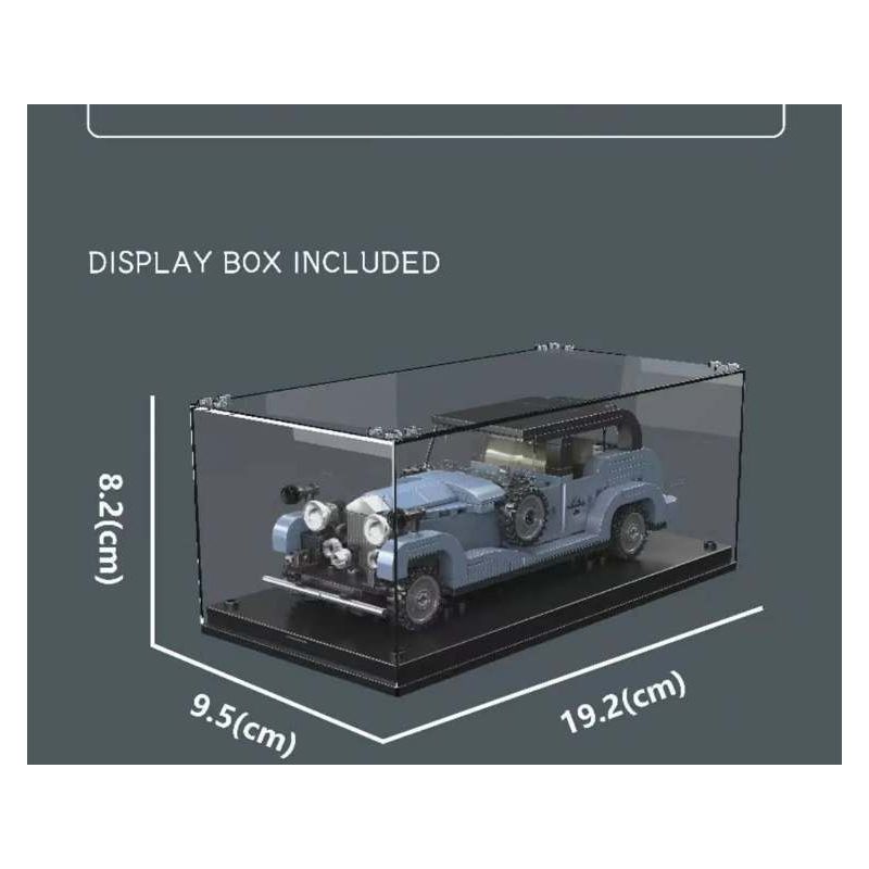 MouldKing 27104 Mould King 27104 CHIẾC XE CỔ ĐIỂN ROLLS-ROYCE PHANTOM III bộ đồ chơi xếp lắp ráp ghép mô hình Speed Champions Racing Cars ROLLS ROYCE PHANTOM III MULLINER Đua Xe Công Thức 347 khối